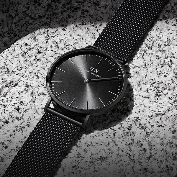 Đồng Hồ Nam Daniel Wellington DW00100632 Classic 40 Ashfield B Onyx Màu Đen