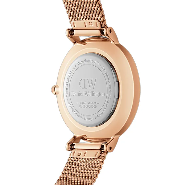 Đồng Hồ Nam Daniel Wellington Petite Amber Rose Gold Màu Nâu - Vàng