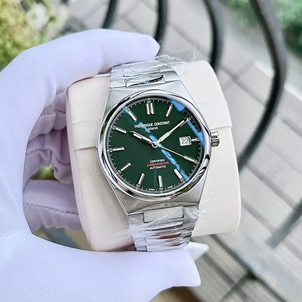Đồng Hồ Nam Frederique Constant Highlife Automatic COSC Green FC-303GRS3NH6B Màu Xanh Bạc