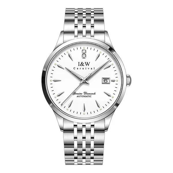 Đồng Hồ Nam I&W Carnival 731G-T1 Màu Bạc
