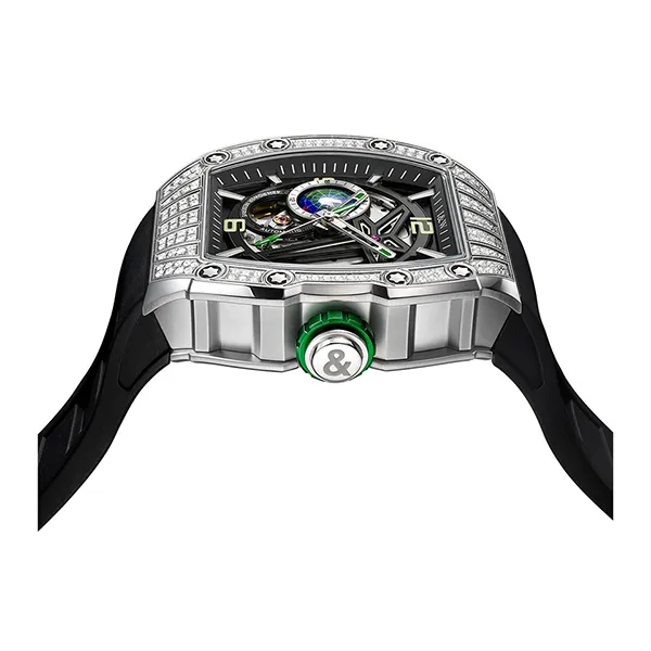 Đồng Hồ Nam I&W Carnival 737G1-S2 Automatic Sport Màu Đen Xám