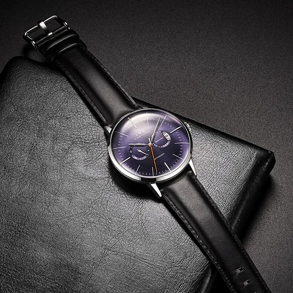 Đồng Hồ Nam I&W Carnival 8053G-D2 Màu Đen Tím