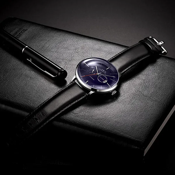 Đồng Hồ Nam I&W Carnival 8053G-D2 Màu Đen Tím