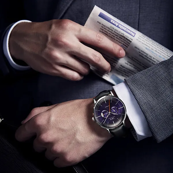 Đồng Hồ Nam I&W Carnival 8053G-D2 Màu Đen Tím