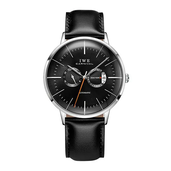 Đồng Hồ Nam I&W Carnival 8053G-D3 Màu Đen