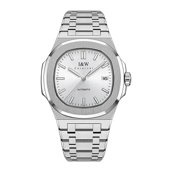 Đồng Hồ Nam I&W Carnival Automatic Watch 750G1-T1 Màu Bạc