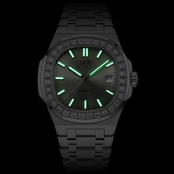 Đồng Hồ Nam I&W Carnival Automatic Watch 750G2-T3 Màu Bạc/Xám