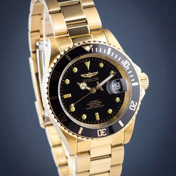 Đồng Hồ Nam Invicta Pro Diver Black Dial 8929OB Màu Vàng