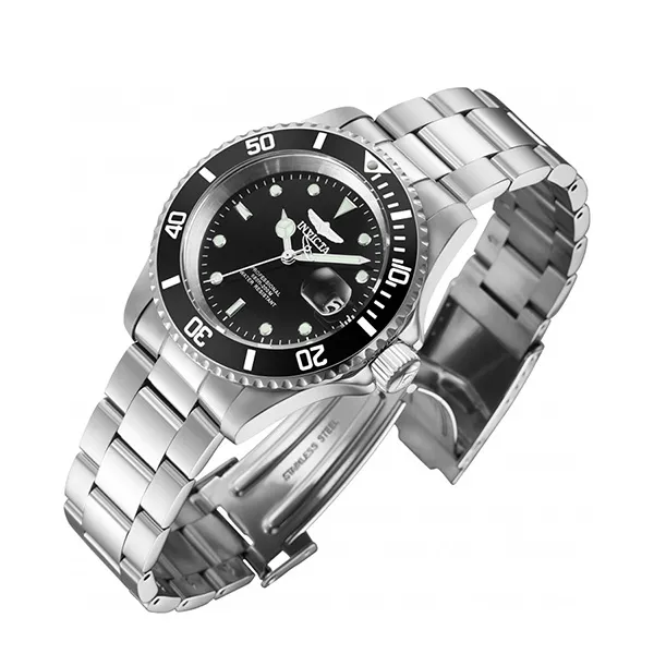 Đồng Hồ Nam Invicta Pro Diver Quartz Watch 26970 Màu Bạc/Đen