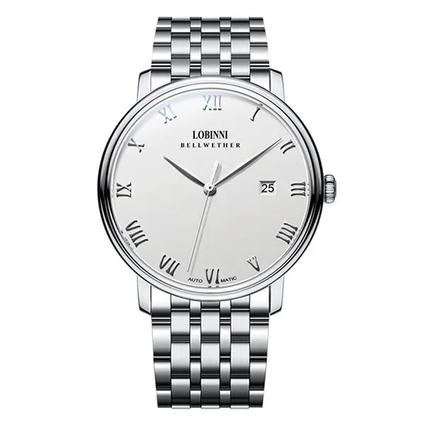 Đồng Hồ Nam Lobinni LB12033G-T3 Màu Bạc