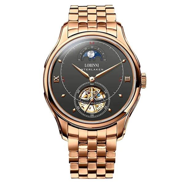 Đồng Hồ Nam Lobinni LB13023G-T2 Màu Vàng Đen
