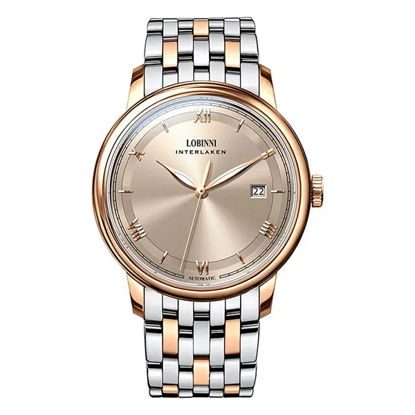 Đồng Hồ Nam Lobinni LB14003G-T3 Màu Bạc - Vàng