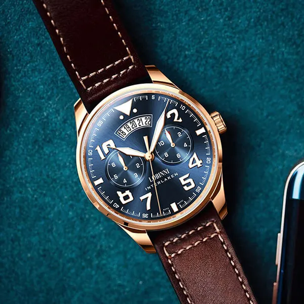 Đồng Hồ Nam Lobinni LB16051G-D2 Màu Xanh Navy