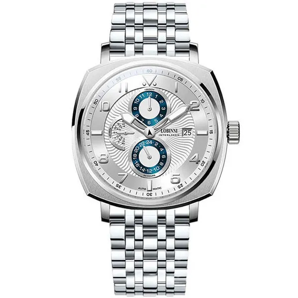 Đồng Hồ Nam Lobinni LB16053G-T3 Màu Bạc