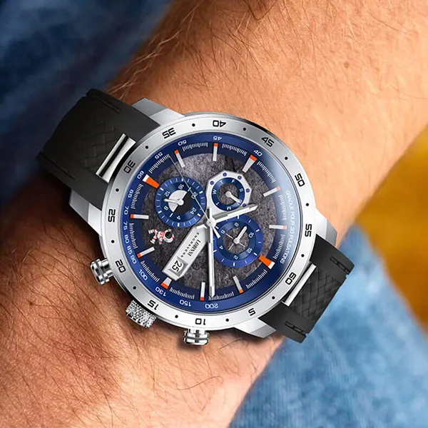 Đồng Hồ Nam Lobinni LB16072G-S1 Màu Xanh Navy