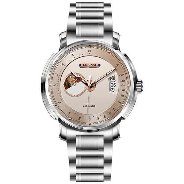 Đồng Hồ Nam Lobinni LB17511G-T4 Màu Bạc