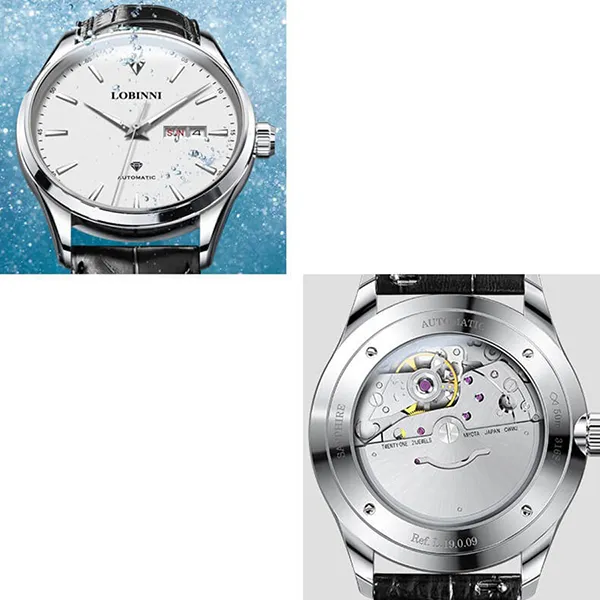 Đồng Hồ Nam Lobinni LB19009G-T1 Màu Bạc