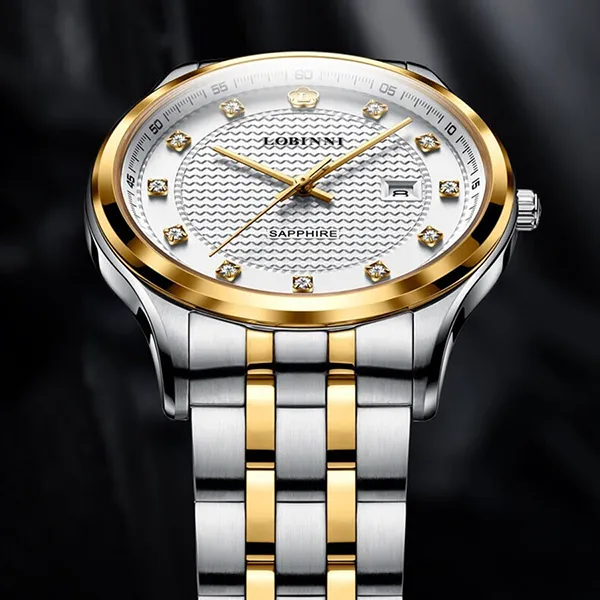 Đồng Hồ Nam Lobinni LB3006G-T1 Màu Bạc - Vàng