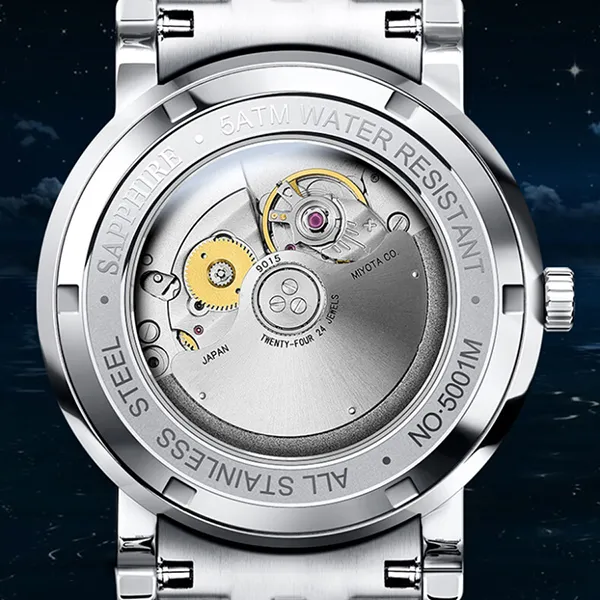 Đồng Hồ Nam Lobinni Watch LB5001G-T3 Màu Demi Mặt Nâu