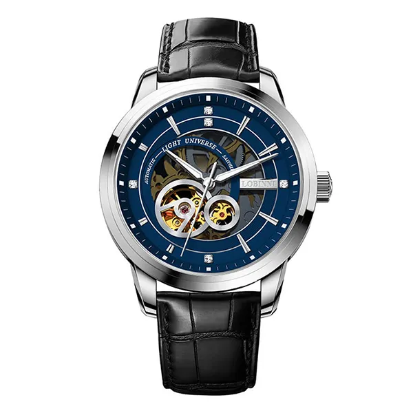 Đồng Hồ Nam Lobinni Watch LB5013G-D3 Màu Đen/Xanh