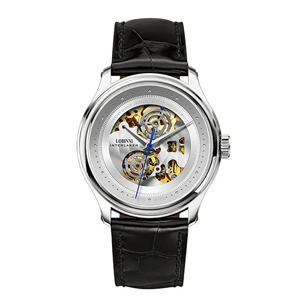 Đồng Hồ Nam Lobinni Watch LB5025G-D2 Màu Đen/Bạc