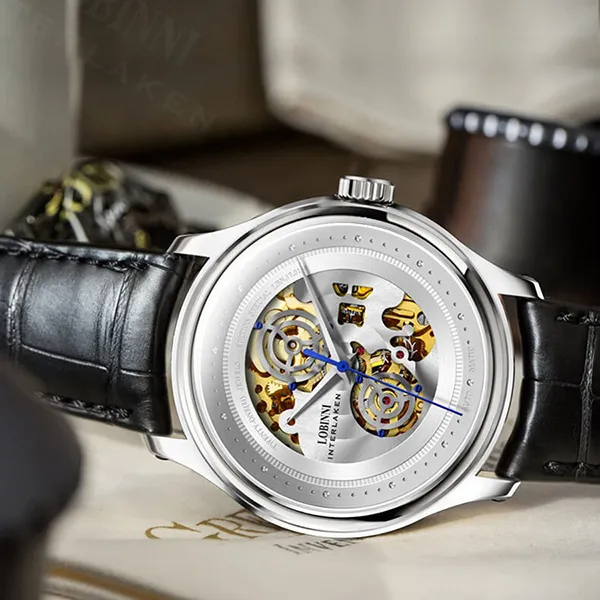 Đồng Hồ Nam Lobinni Watch LB5025G-D2 Màu Đen/Bạc