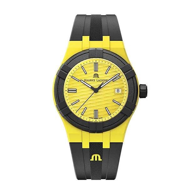 Đồng Hồ Nam Maurice Lacroix AikonTide AI2008-60060-300-0 Màu Đen Vàng
