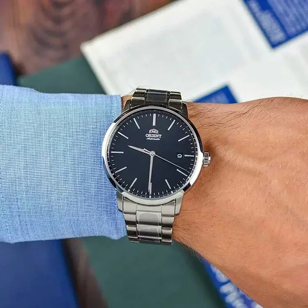 Đồng Hồ Nam Orient Watch RA-AC0E01B10B Màu Đen - Bạc