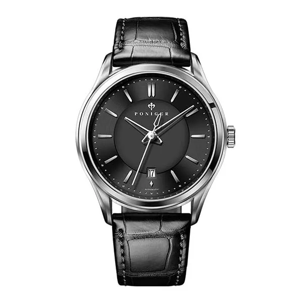 Đồng Hồ Nam Poniger Automatic P513G-D3 Màu Đen