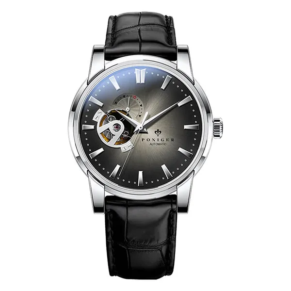 Đồng Hồ Nam Poniger Automatic P519G-D4 Màu Đen