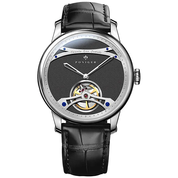 Đồng Hồ Nam Poniger P819G-D4 Automatic Màu Đen