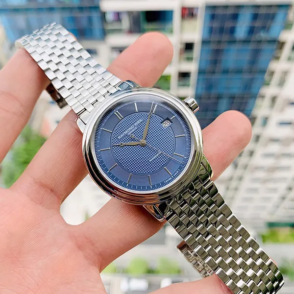 Đồng Hồ Nam Raymond Weil 2837-ST-50001 Màu Xanh Bạc