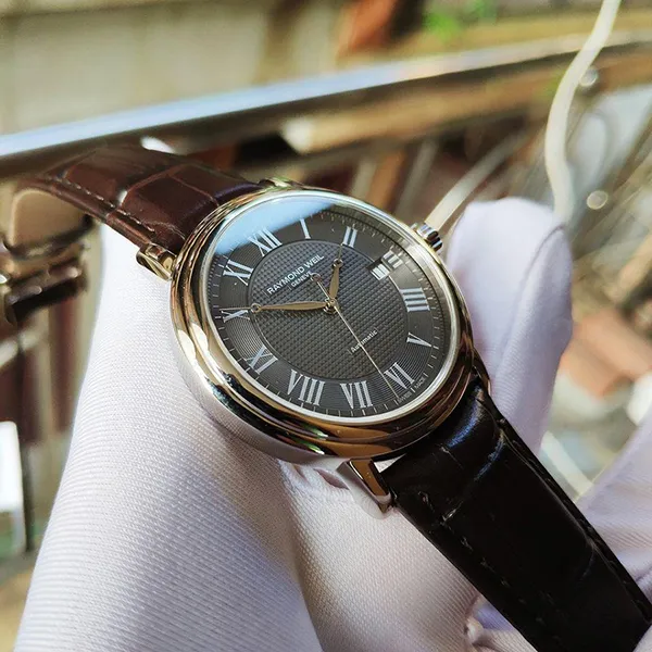 Đồng Hồ Nam Raymond Weil 2837-STC-00609 (2837STC00609) Màu Nâu Đen