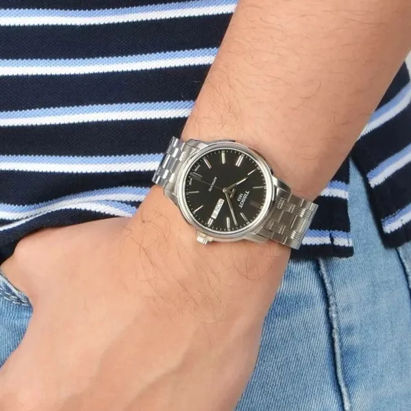 Đồng Hồ Nam Tissot Automatics Iii T065.430.11.051.00 (T0654301105100) Màu Đen Bạc