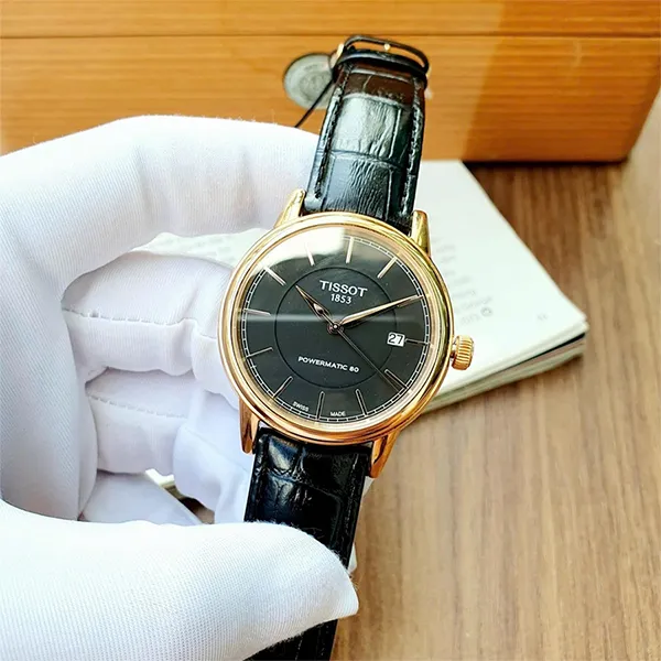 Đồng Hồ Nam Tissot Carson T085.407.36.061.00 (T0854073606100) Màu Đen - Vàng