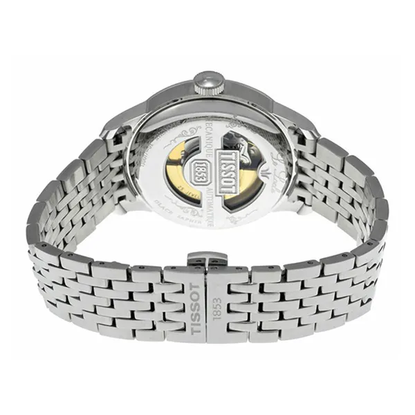 Đồng Hồ Nam Tissot Le Locle Automatic Watch T41.1.483.52 Màu Bạc/Đen