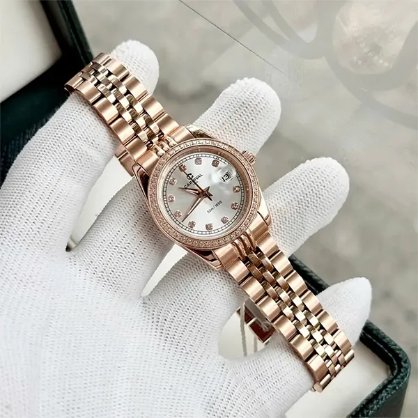 Đồng Hồ Nữ Carnival 8131L2-VH-T Màu Vàng Hồng