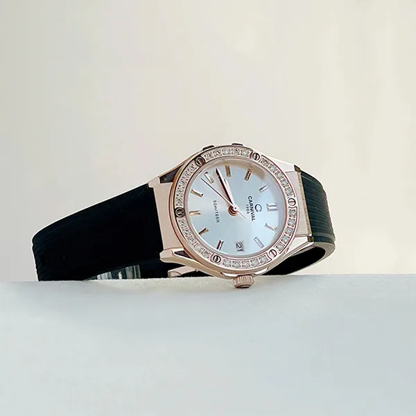 Đồng Hồ Nữ Carnival Fusion Quartz Watch 8168L2-VH-DCS-T Màu Đen/Trắng