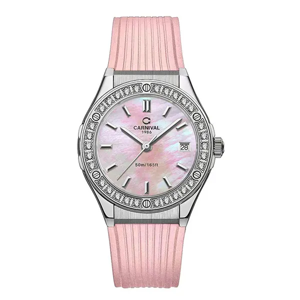 Đồng Hồ Nữ Carnival Quartz Watch 8168L2-VT-DCS-HK2 Màu/Hồng