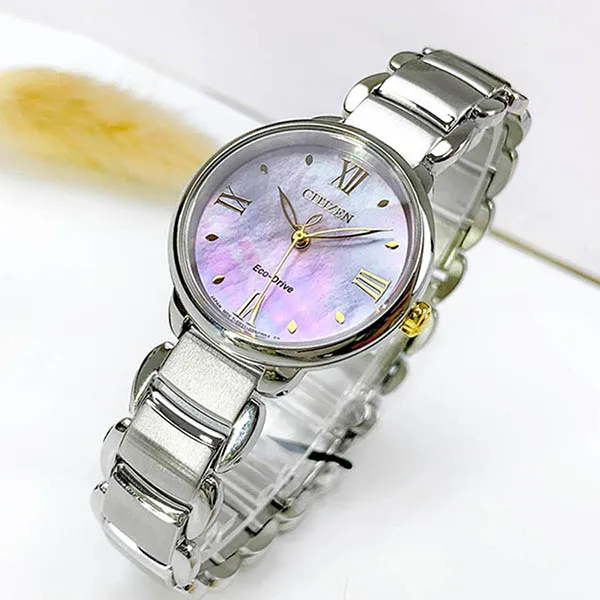 Đồng Hồ Nữ Citizen Eco-Drive EM0927-87Y Màu Bạc Hồng