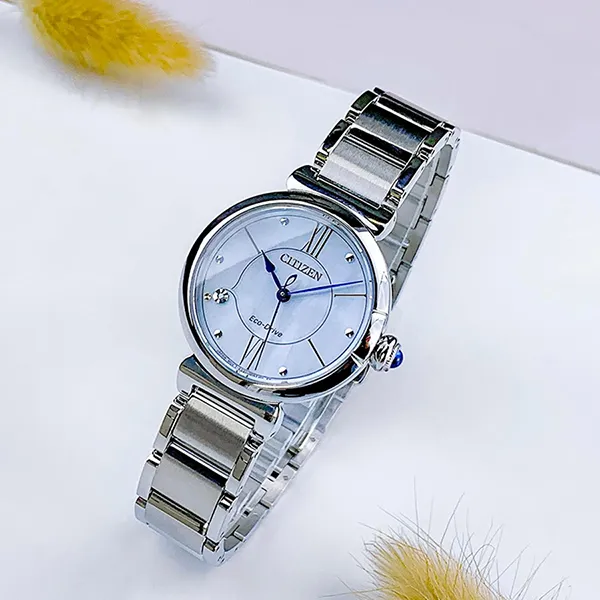 Đồng Hồ Nữ Citizen Eco-Drive EM1070-83D Màu Bạc