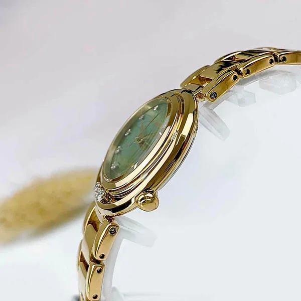 Đồng Hồ Nữ Citizen Eco-Drive EM1113-82Y Màu Xanh/ Vàng Hồng