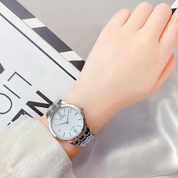 Đồng Hồ Nữ Citizen Eco-Drive Watch EM0411-71A Màu Bạc