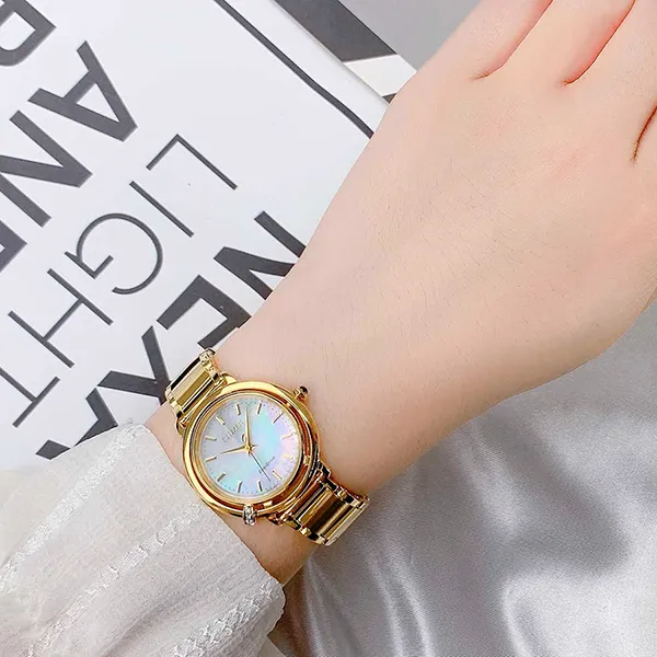 Đồng Hồ Nữ Citizen Eco-Drive Watch EM1092-64D Màu Vàng Gold