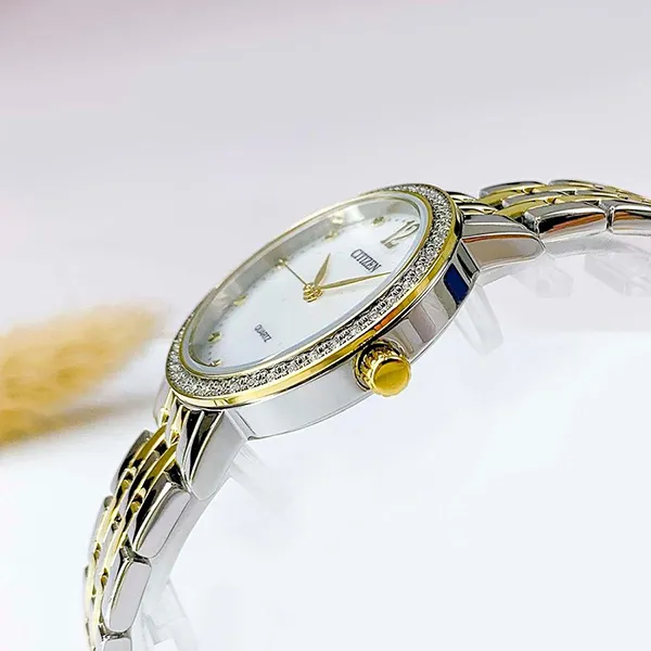 Đồng Hồ Nữ Citizen EL3104-54D Màu Bạc Vàng