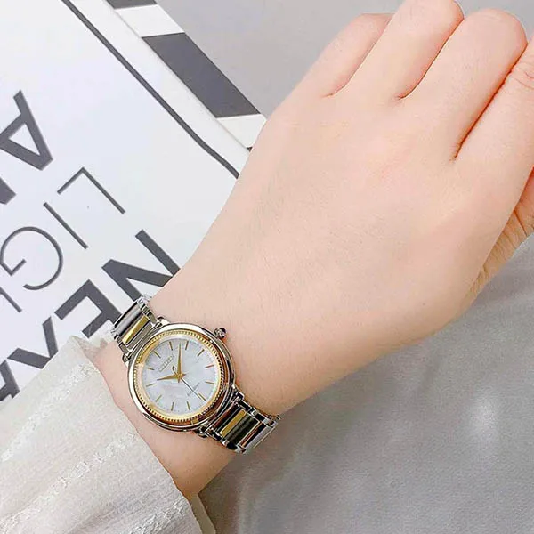 Đồng Hồ Nữ Citizen EM1104-83D Màu Bạc Vàng