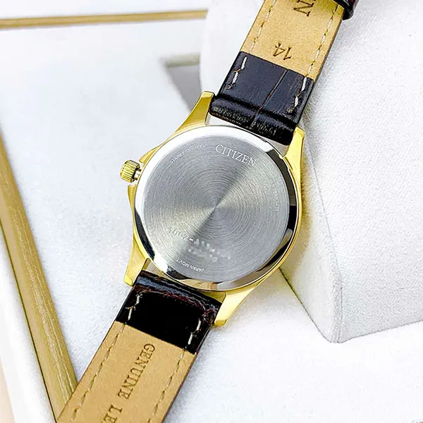 Đồng Hồ Nữ Citizen Quartz Watch EQ0612-07A Màu Nâu/Vàng