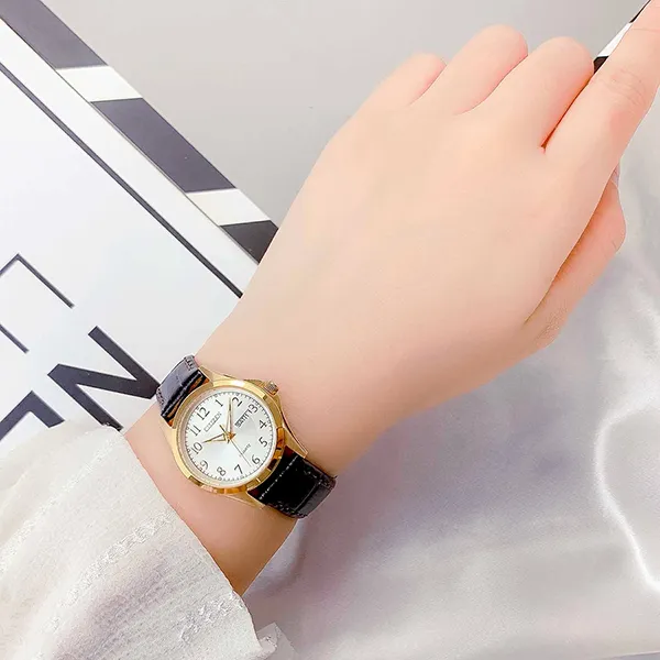 Đồng Hồ Nữ Citizen Quartz Watch EQ0612-07A Màu Nâu/Vàng