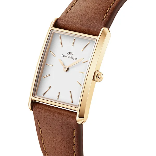 Đồng Hồ Nữ Daniel Wellington Bound Durham Gold DW00100696 Màu Nâu