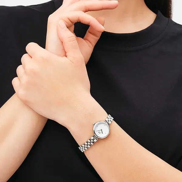 Đồng Hồ Nữ Daniel Wellington Elan Lumine Silver DW00100716 Màu Bạc